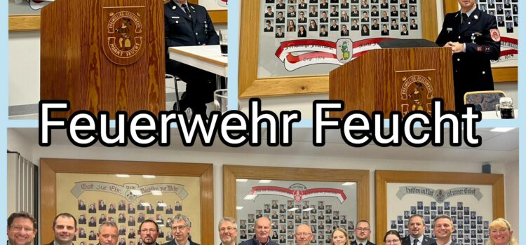 Jahreshauptversammlung der Feuerwehr Feucht